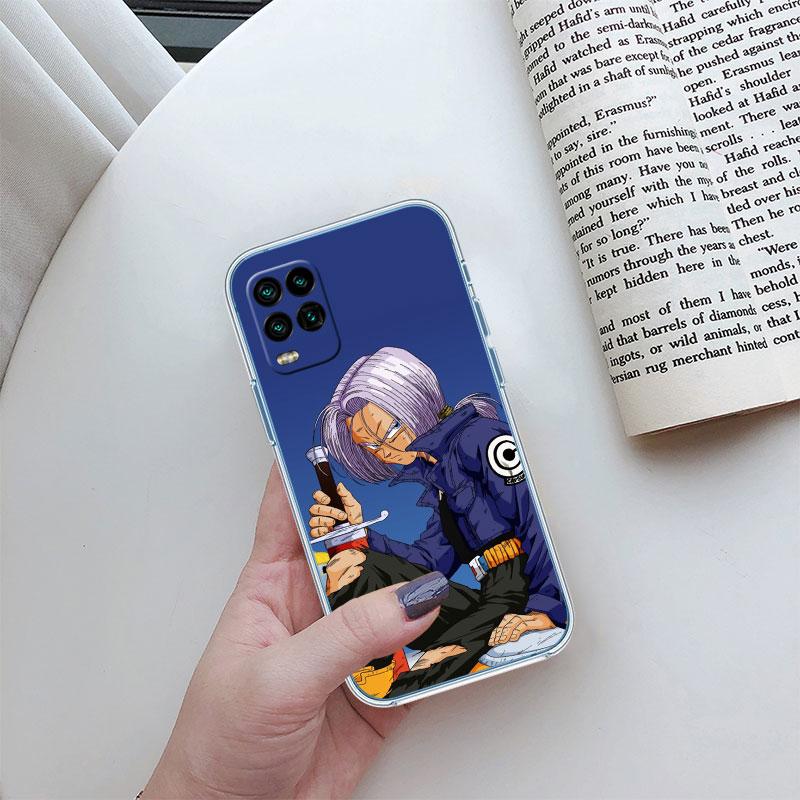 Dragon Ball Trunks Transparent Phone Case for Motorola Moto G10 G20 G30 G31 G32 G34 G35 G41 G42 G50 G51 G52 G55 G60 G60S