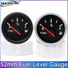 52mm Fuel Level Gauge with Red Backlight for 0~190 Ohm 240~33ohm Fuel Level Sensor Universal Boat Car Truck RV Truments