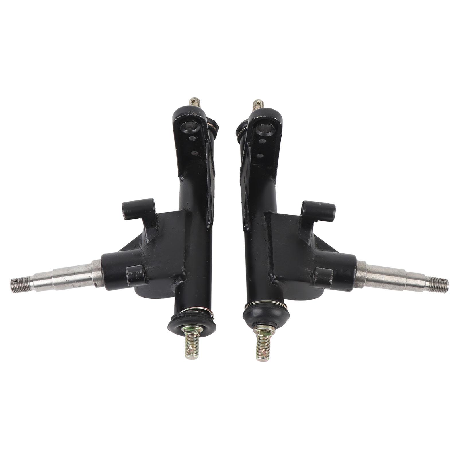 Левая правая стойка шпиндель стальной сплав шпиндель стойка поддержка рулевая стойка поворотный кулак шпиндель замена для Kandi 150cc