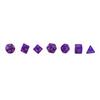 7Pcs KTV Party Multicolor Polyhedral Numbers Dice Table Board Game Supply Gift