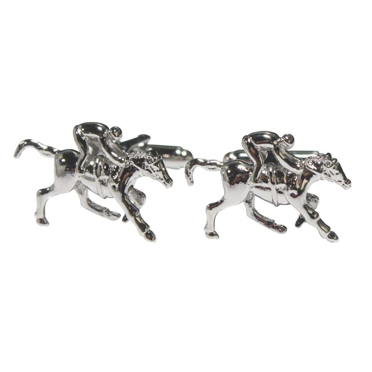 

Kamakura Cufflinks Workshop Jockey Racehorse Cufflinks sc030 (Cufflinks)