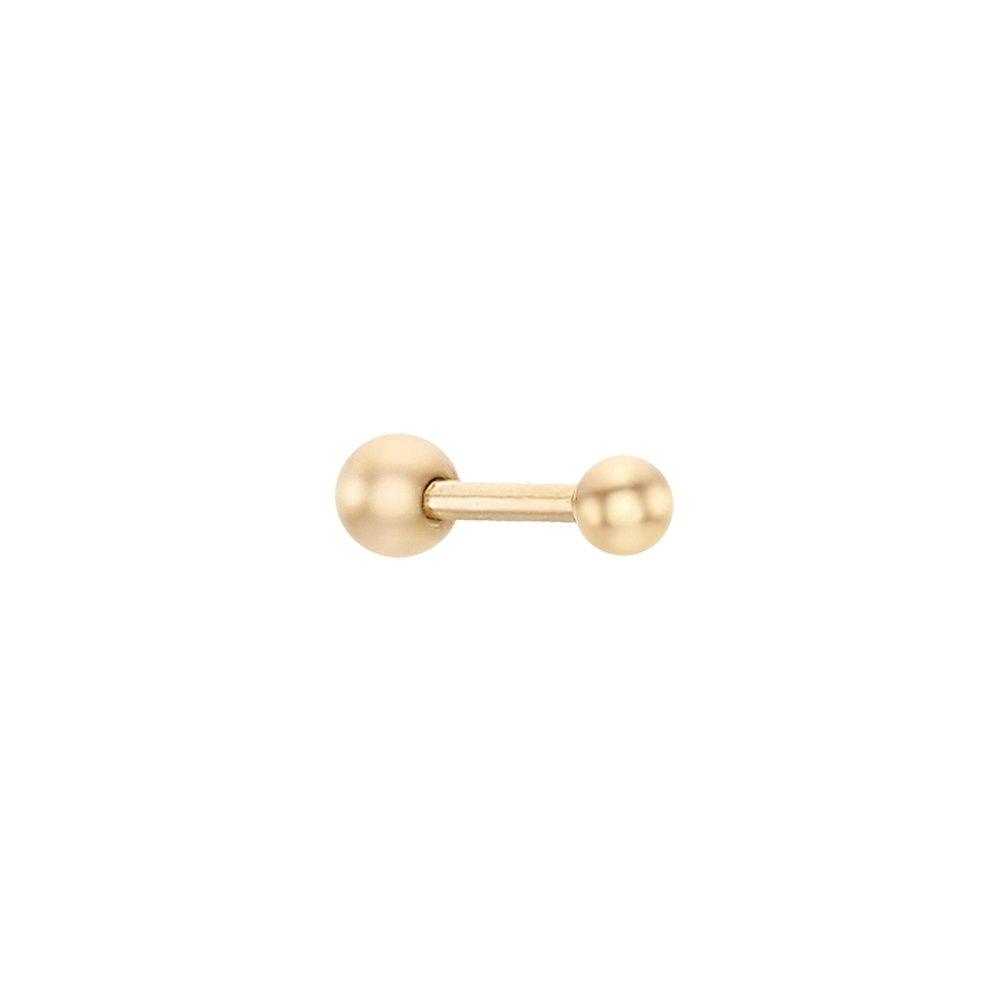 Simple Gold Ball 2mm Piercing Enom4092_S