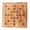 KINOKINO Nine Men's Morris Wooden Board Game