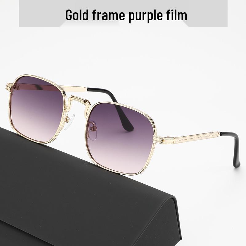 High-end Retro Cat Eye UV Protection Metal Sunglasses for Women