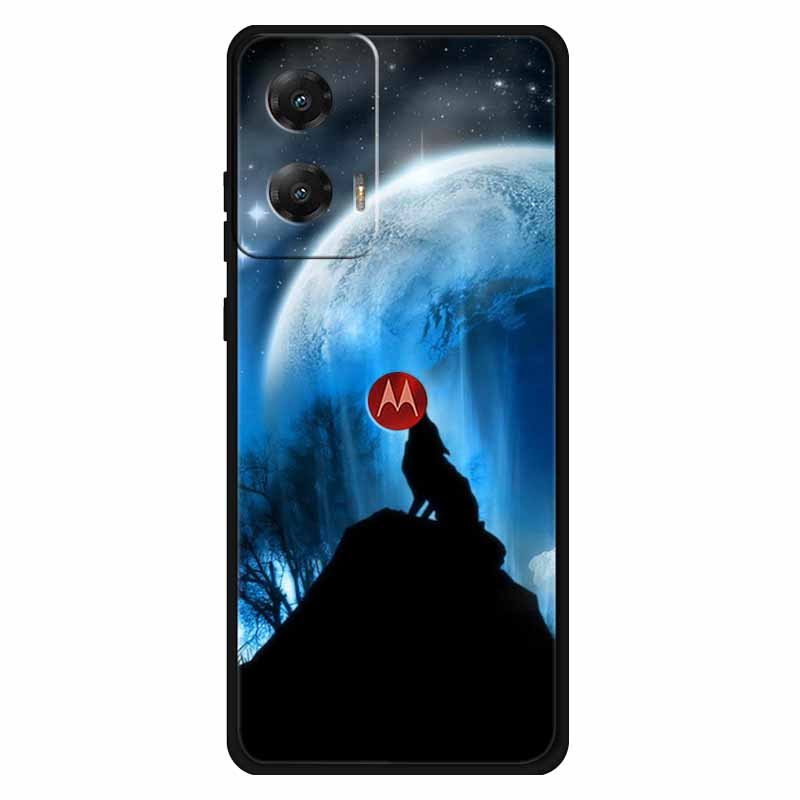 Soft Silicone Phone Cases For Moto G Stylus 5G 2024 Case Flower Cool Printed Shell For Motorola MOTO G Stylus 5G 2023 Covers Cat