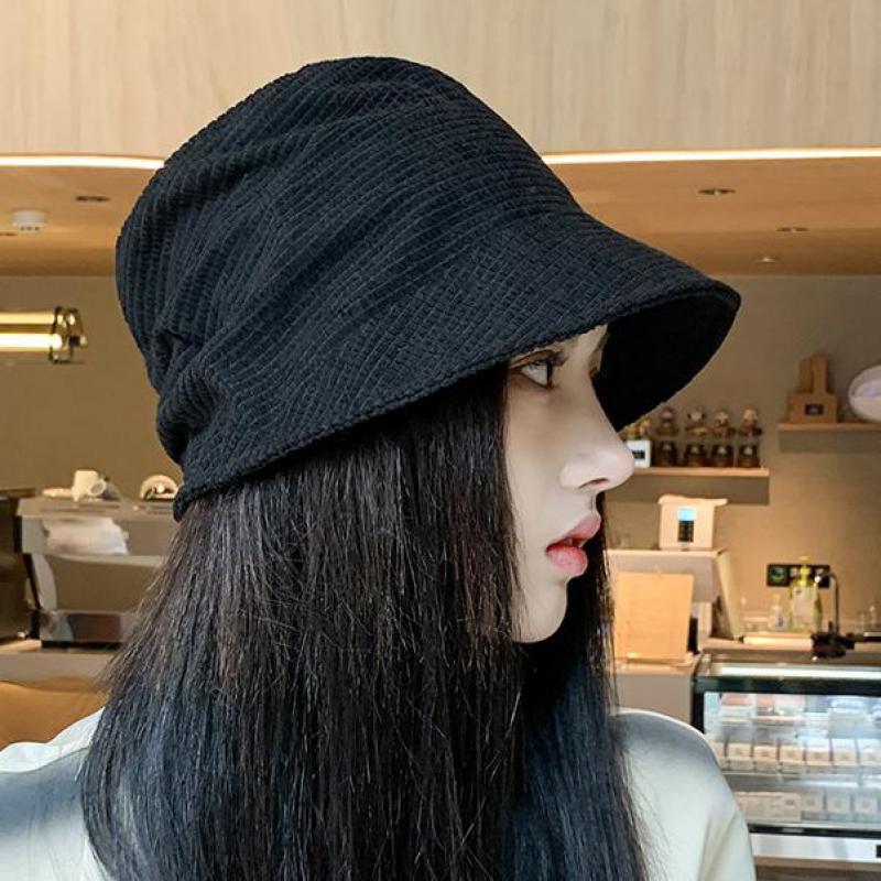 Trendy Fisherman Hat For Women - Japanese Casual Sunshade Cap Lightweight Bucket Hat For Autumn/Winter, Korean Style New