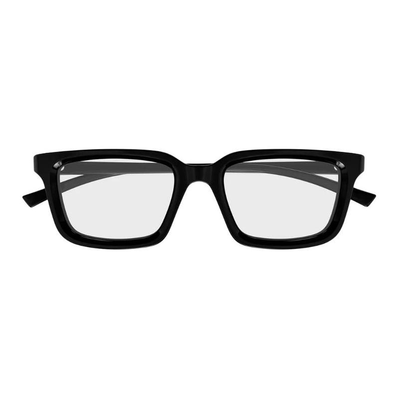 Gucci Simple Design Acetate Square Optical Glasses Unisex Couple Style Black
