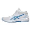 Asics Gel-Task 4 Mt Scarpe da Pallavolo da Donna Alte Morbide Comode Resistenti Sneaker Bianco Blu 1072A105-102