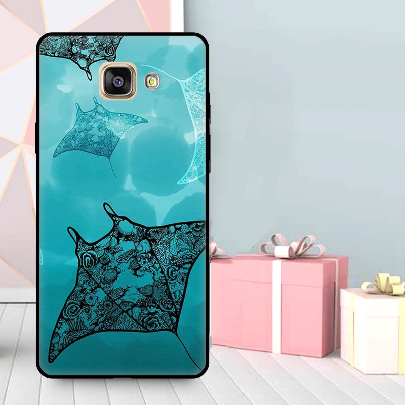 Animal Manta Ray Case For Samsung Galaxy J7 J5 J3 2017 J1 A3 A5 2016 A9 A7 A6 A8 J8 2018 J6 J4 Plus Cover