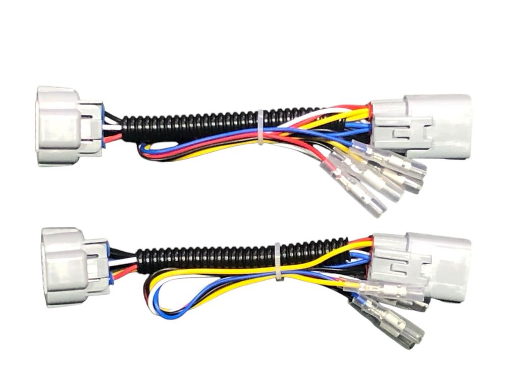 For Toyota 80 Series Early and Late LED Tail Power Extraction Set of Voxy, Noah, Esquire, Models, ZRR80, ZRR85, Light, Reflector, Harness, 2, [Used]