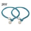 Decorative Curtain Tiebacks 1 Pair for Drapes, Adjustable Rope Tie Backs, Faux Strong Buckles Pearls Cord Buckle Holder Home Hotel Office Window