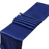 Runner da Tavolo Fasce Elegante Tinta Unita Raso Copritavolo per Casa Matrimonio Banchetto Festa Festival Catering Decorazione Tavolo MYY