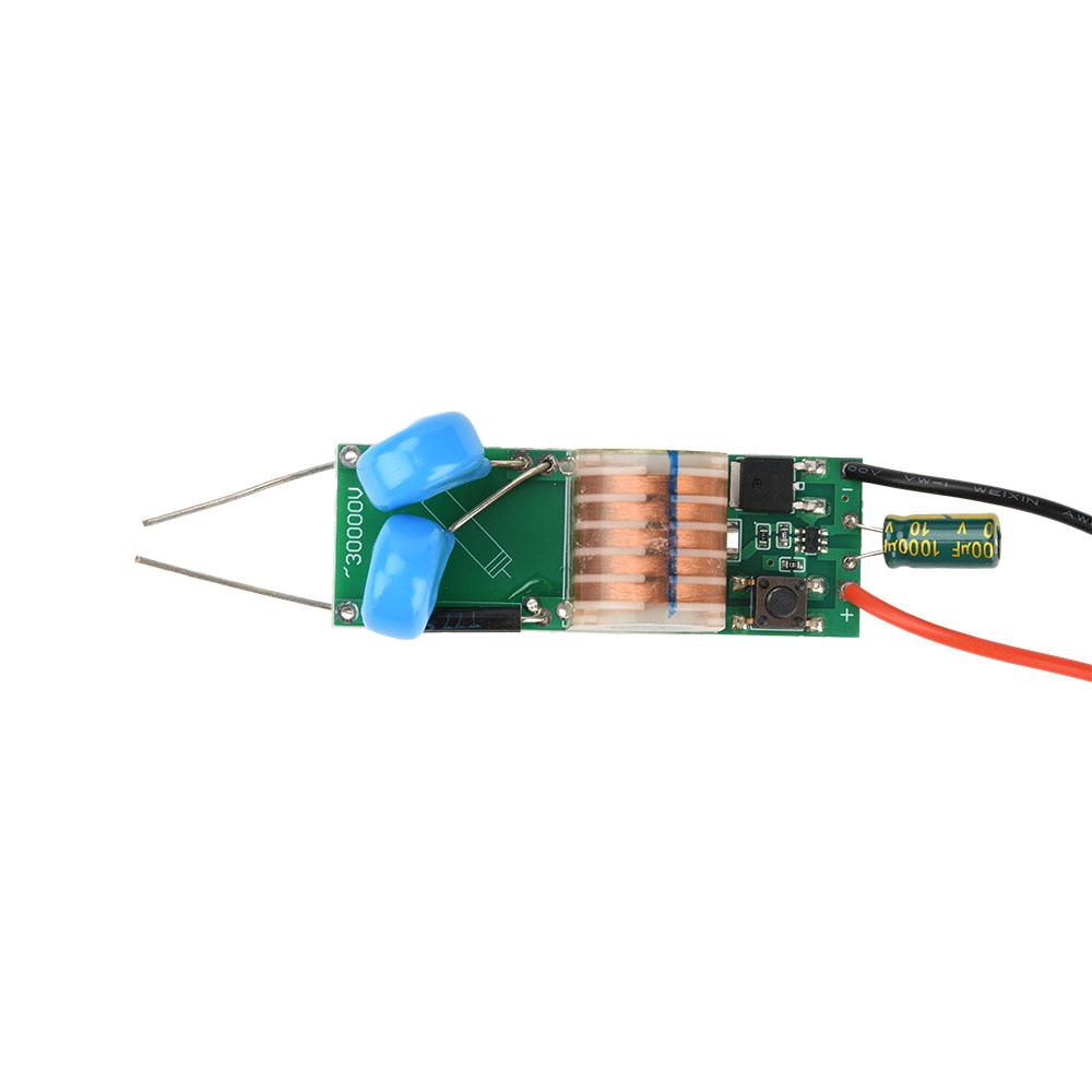 

DC 3.3V-5V to DC 15-30KV High voltage Generator Ignition Module No-load High Power Boost Converter 3.7V Arc Igniter Transformer
