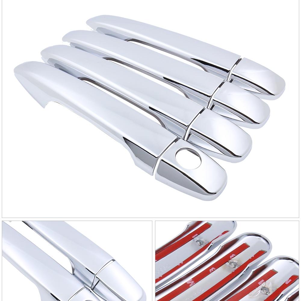 Para Toyota Prius 30 XW30 ZVW30 2010 2011 2012 2013 2014 2015 Chrome Door Handle Cover Catch Trim Set Car Cap Styling Accessories