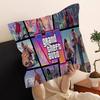 Action Game Grand TTheft Auto Cushion Cover Car Throw Pillow Case For Sofa Car Christmas Gift 40x40cm 45x45cm
