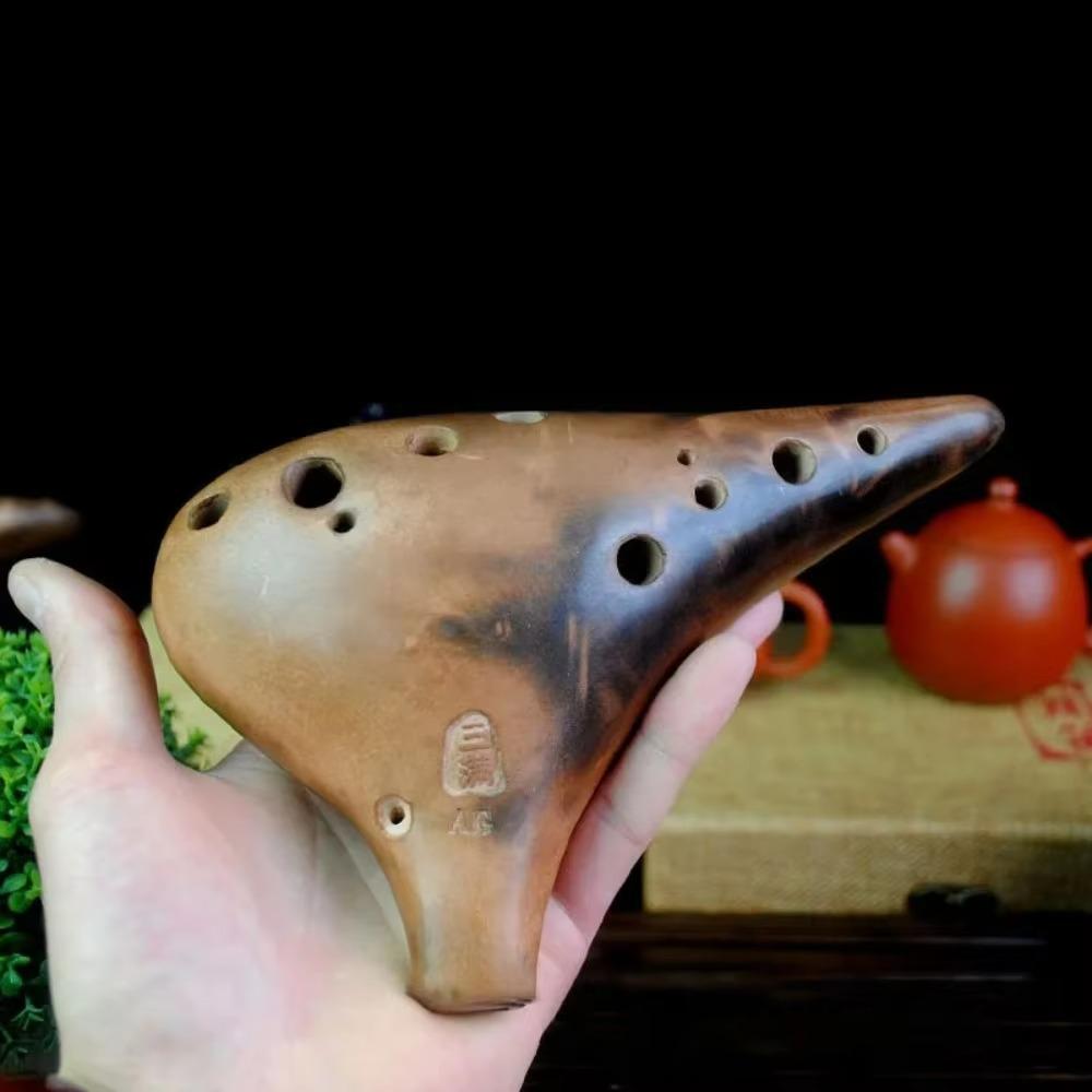 Base Ocarina Orff Instrument 12 Holes Ocarinas Alto Tone G Sound Therapy Professional Musical Instrumentation Offers Accessories Ocarina Flute