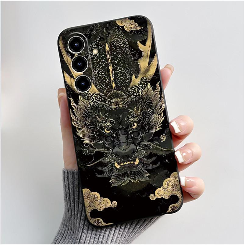 New Design Phone Case For ZTE Blade V80 Max/Nubia V80 Max Jelly Black Anti-scratch Soft Casing Colorful Rosy Cloud Pattern Shell