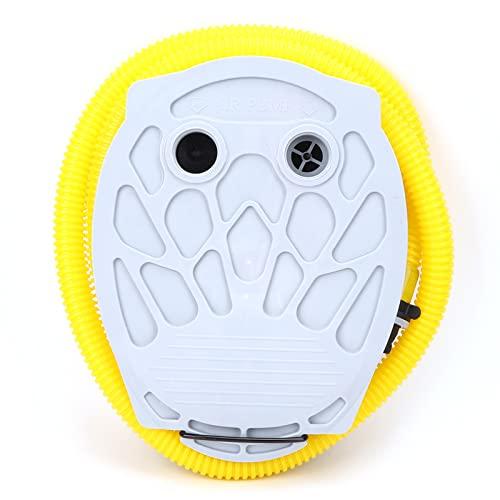 Tragbare Fußluftpumpe für Schlauchboote, Gummiboote und Kajaks - Kompakter Kunststoff