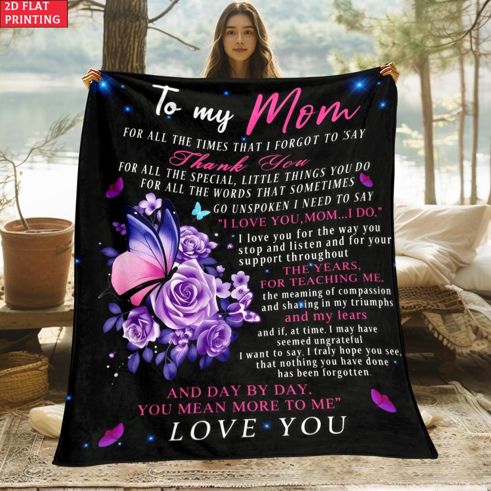 Gift for Daughter Print Thin Flannel Blanket for Bedroom,Living Rooms,Sofas Blankets,Lunch Breaks,blankets Fluffy Blanket