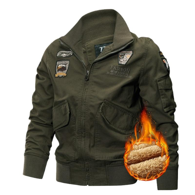 

Новые зимние мужские куртки-бомберы, мужские куртки ВВС в стиле сафари, много карманов, рабочие куртки, качественные мужские хлопковые карго-пальто 4XL зелёный