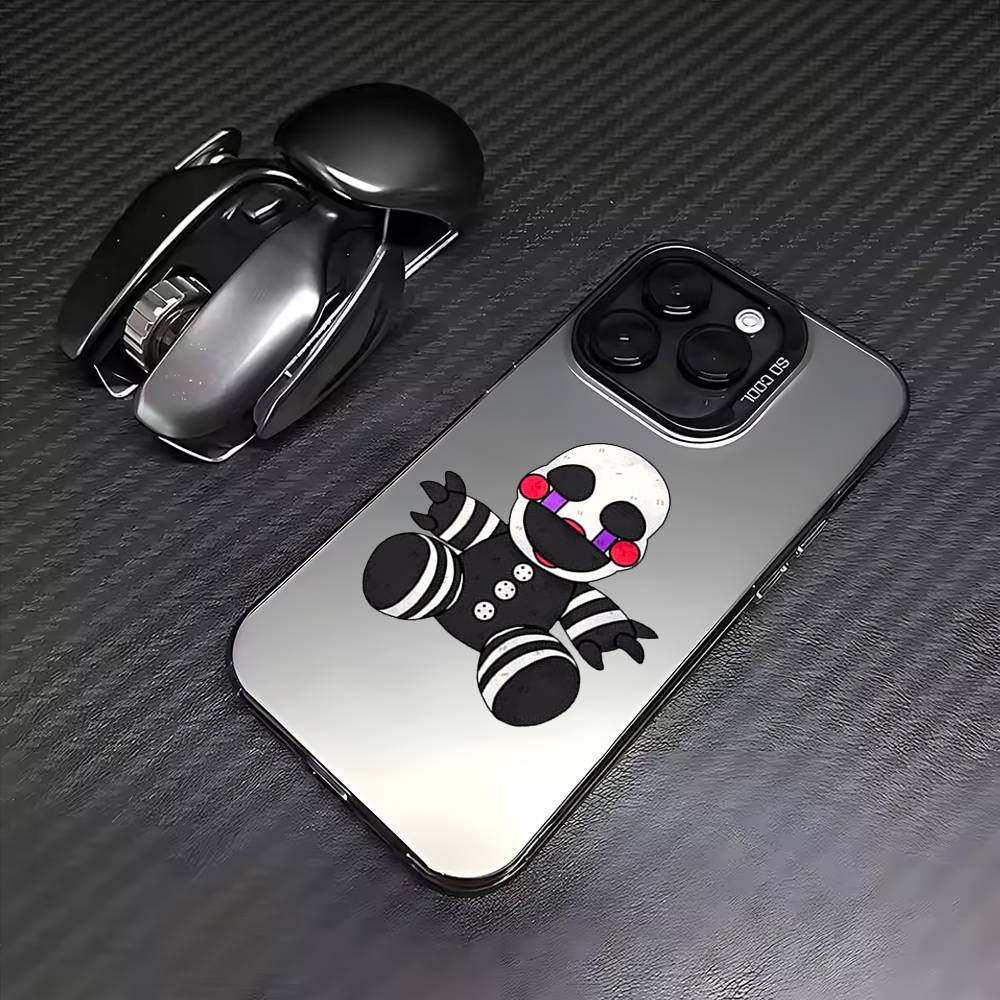 

Five Nights At-Freddys Phone Case For iPhone 17,16,15,14,13,12,11 Plus,Pro Max,Colored Silver Phone Case iPhone17PRO