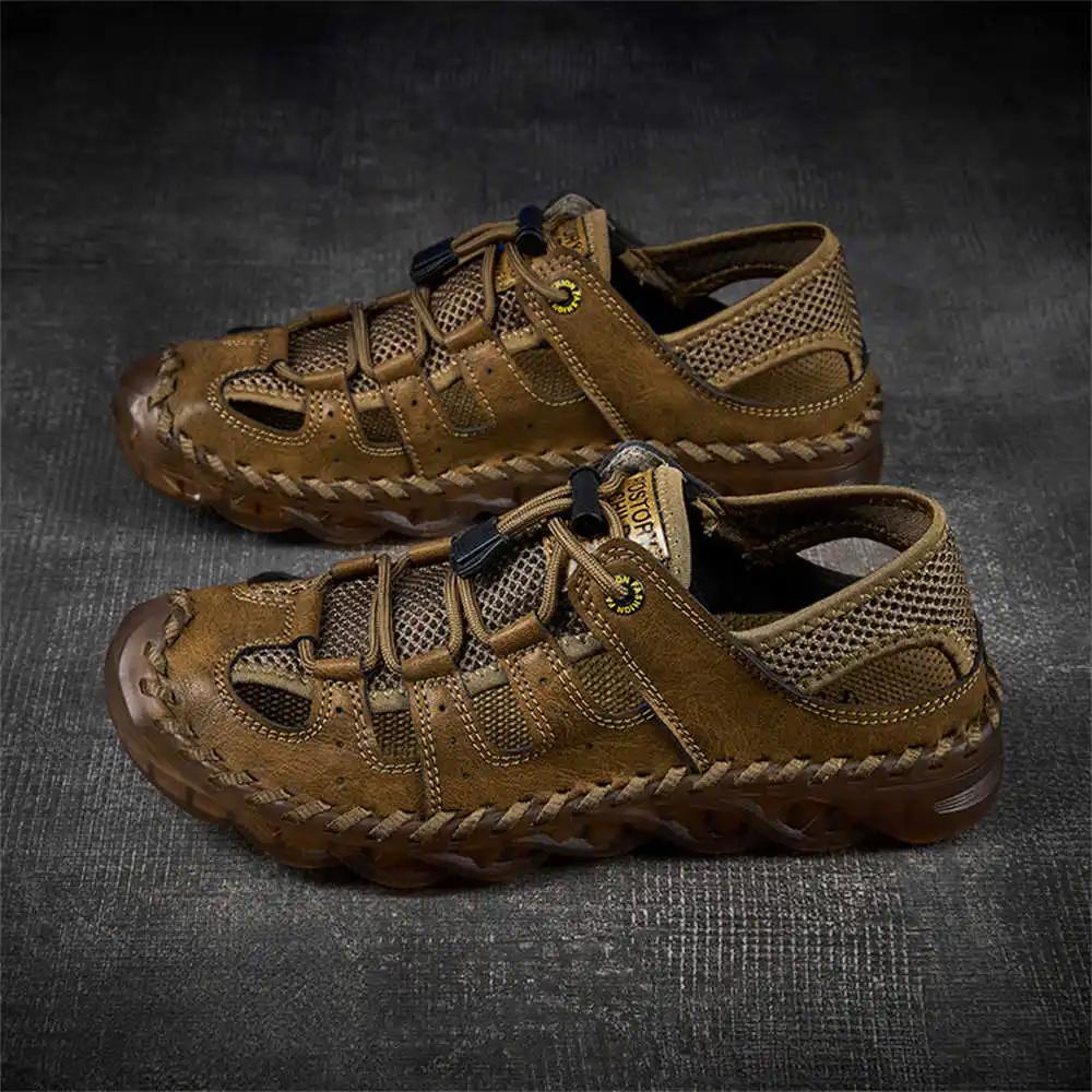 Anti Slip Breathable Big Size Men's Slippers Wholesale Sandals Shoes Tongue Man Sneakers Sports Athlete China Teniis