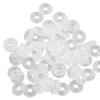 Pakket van 100 Siliconen Afstandhouders Ringen Armbanden Ringen Siliconen Textuur Sieraden Maakbenodigdheden voor Armband Ketting Oorbellen
