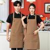 Waterproof & Oil-Proof Apron with Logo Printing - Unisex Kitchen Bib