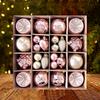 1 Set Hanging Christmas Balls Decorations Xmas Tree Ornament 2025 Christmas Decoration for Home New Year Gift Navidad Decors