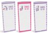 Inkdotpot Pack of 3 Magnetic Fridge To-Do List Notepads- Magnetic Memo Pads For Refrigerator-  (50 Sheets