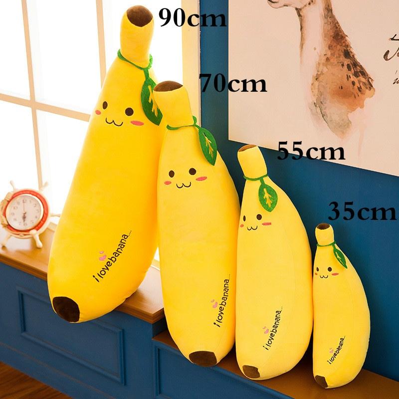 1Pcs Soft Banana Plush Pillow Banana Pillow Creative Girls Valentine's Gift Fruit Plush Toys