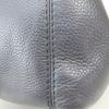 Used COACH Tote Bag F28992 leather Dark navy Shoulder