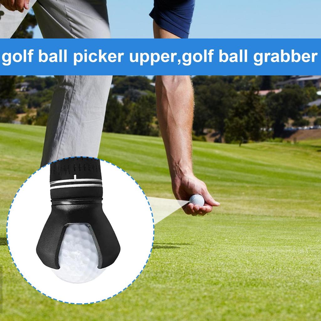 Golf Ball Picker Upper Golf Ball Picker Upper For Putter Sports Training Accessories Portable Pick Up Retriever Claw Sucker Tool