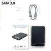 6Gbps 2.5'' HDD Enclosure USB C to USB 3.0 Adapter External Hard Drive Case for Laptop Desktop SSD HDD Use