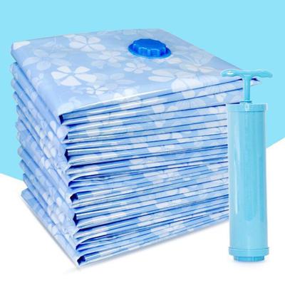 Vacuum Storage Bag Set 11 Reusable Hand Pump Compression Pillow Storage Bags For Vacuum Storage