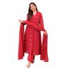 Viscose Silk Pakistani Aline Kurta Set Indian Women Party Wear Kurti Pant Set