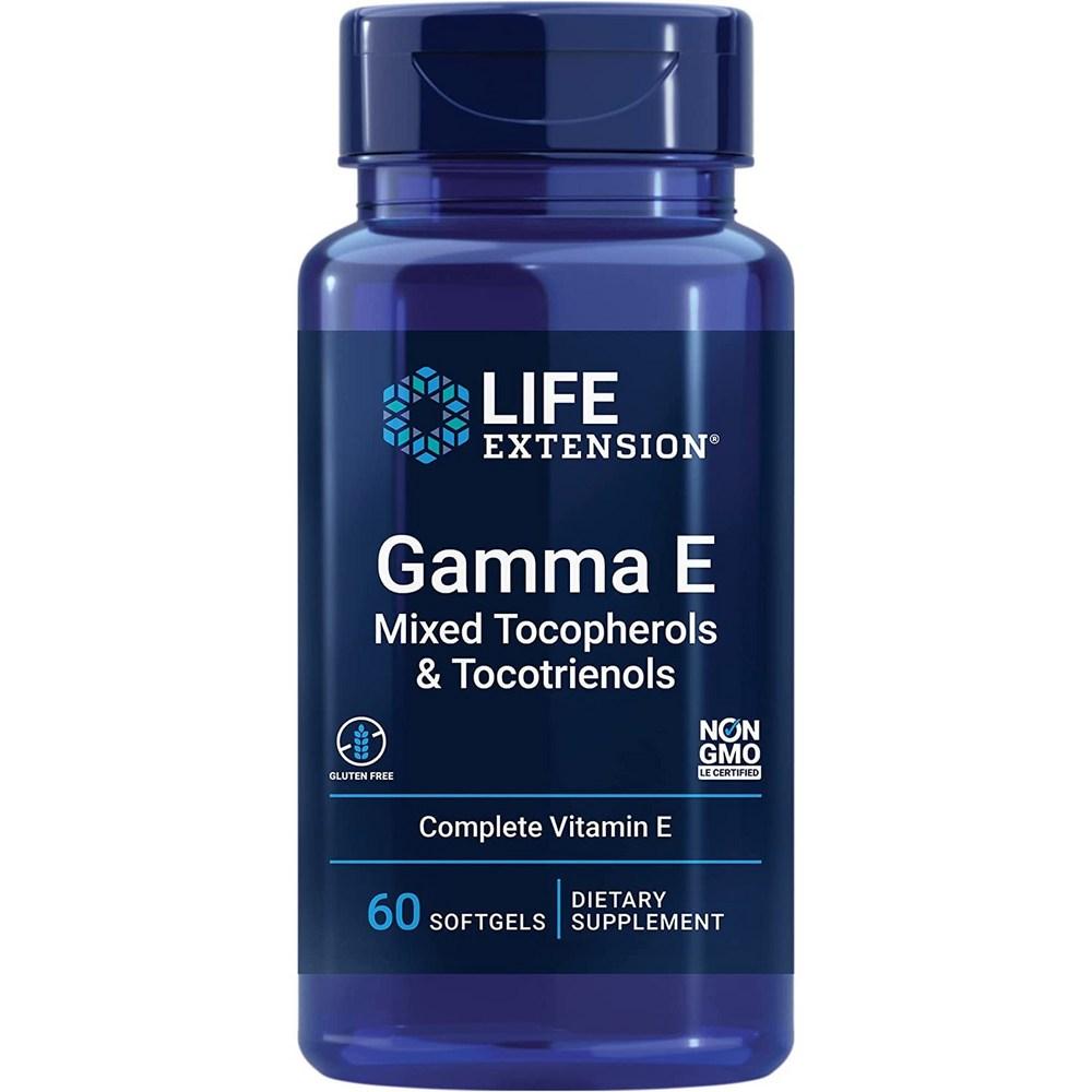 Life Extension Gamma E Softgels 60 Tablets 1 Pcs