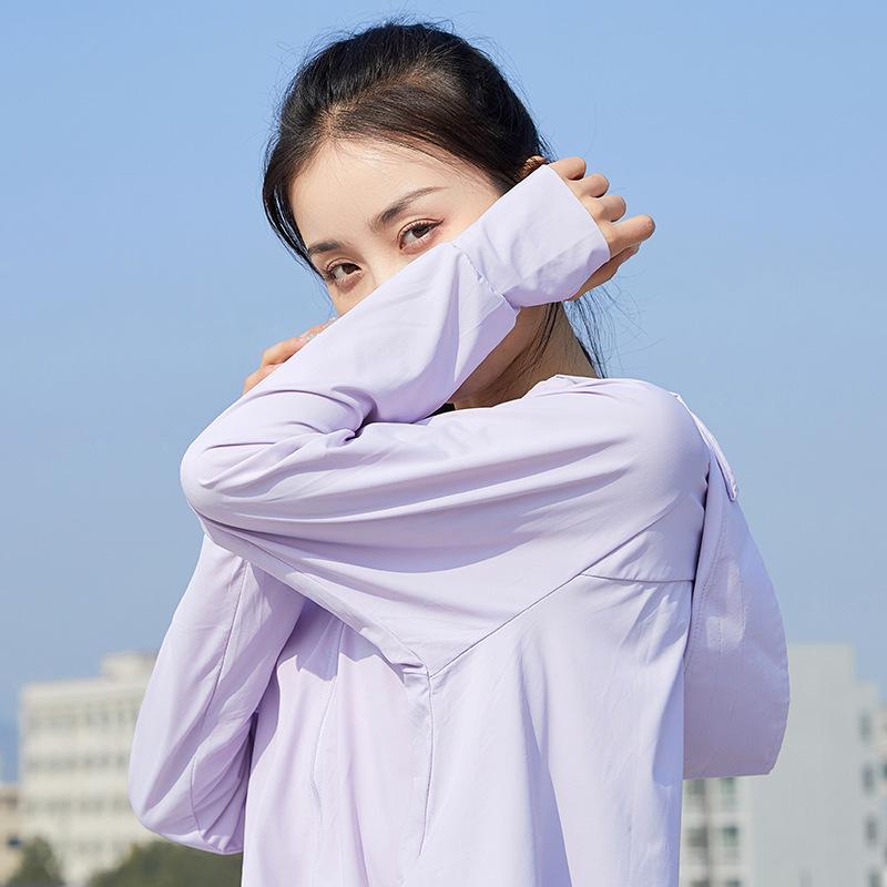 Damen UPF50+ Eisseiden-Schal: Kühle, atmungsaktive Sommer-UV-Schutzkleidung.