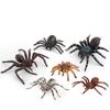 Simulation Animal Scale Ratio Model 10cm Large Fake Spider Tarantula Black Spider Fun Halloween Prank Horror Props Children Novelty Toy