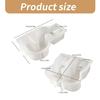 Silicone Candle Base Moulds Candle Stand Molds S/U Shape Craft Molds Flexible Silicone Molds Silicone Handmade Supplies