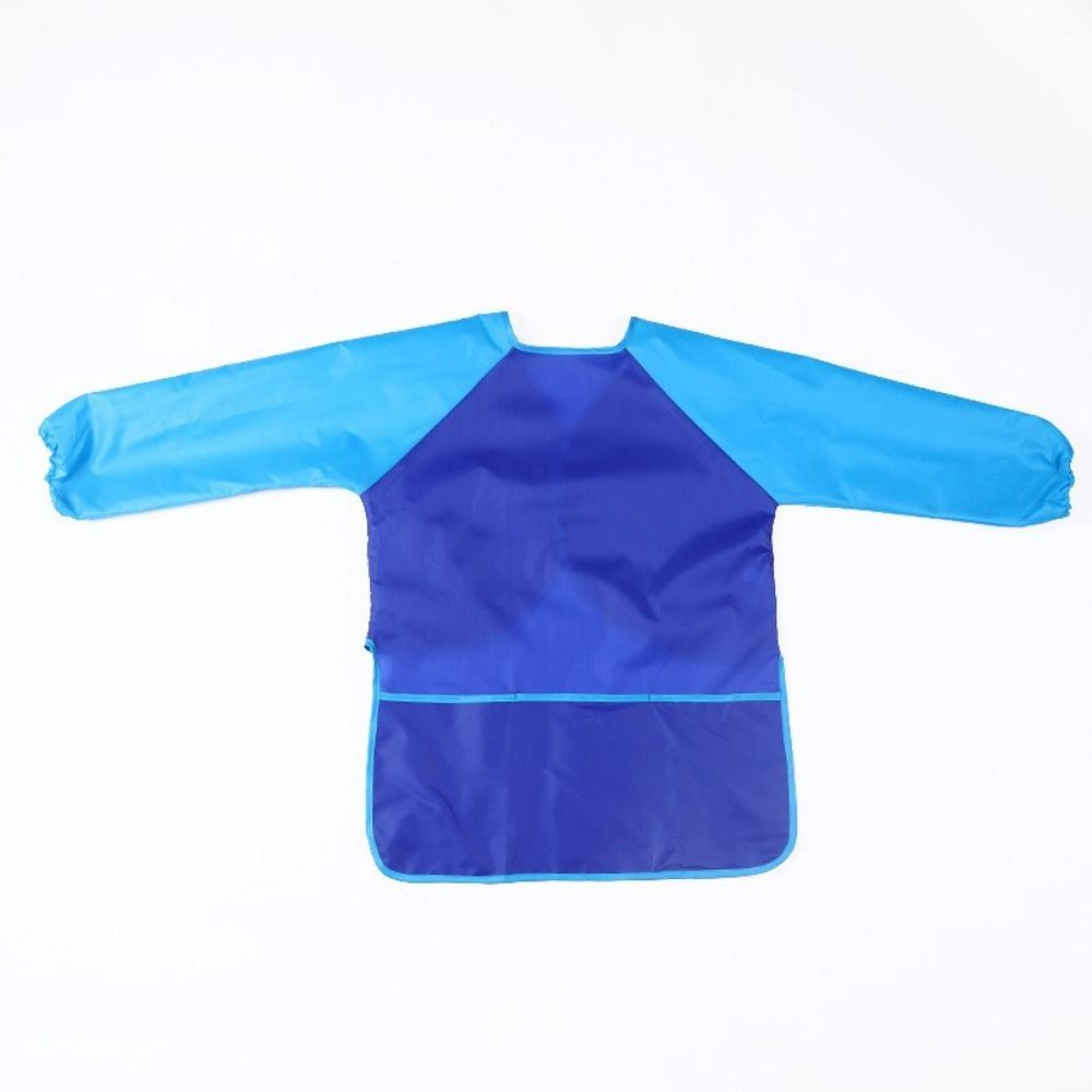 Nylon Kids Painting Apron Long Sleeves Kids Waterproof Apron Reusable DIY Painting Aprons  Home