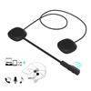 MH04 5.0 Speakers Handsfree Motorcycle Helmet Bluetooth Headset Stereo Music Call Earphone