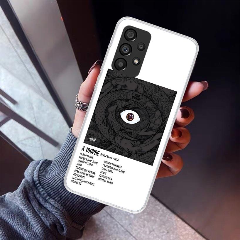 Bad Bunny X100pre Phone Case For Samsung Galaxy A12 A52S A42 A32 A22 A51 A50 Note 20 Ultra 10 S10 Plus A71 A70 A31 A30 A10S Gala