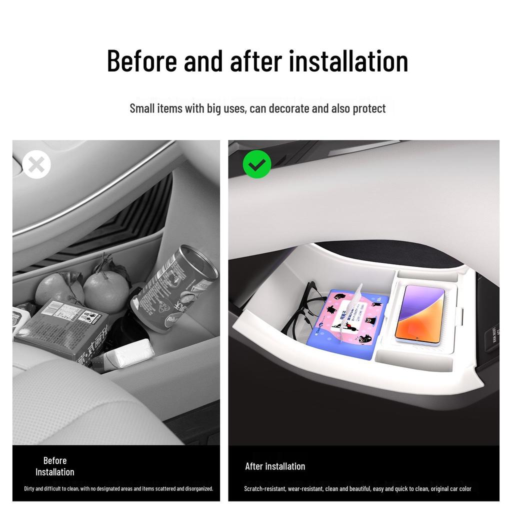 Denza N9 Center Console Silicone Storage Organizer for 25 Models