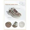 adidas Originals Retropy F2 Leather Comfortable Versatile Durable Low-Top Running Shoes Kids Sneaker Brown JP7031