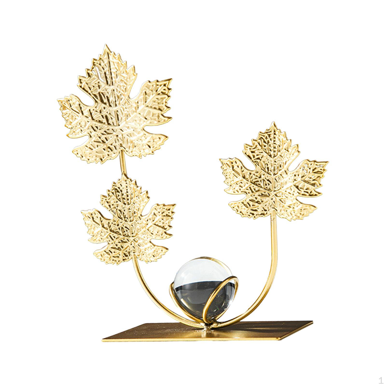 

Design Sculpture for Home Display - Gift Celebrations And Bedroom Use Maple Leaf