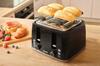 Sencor STS 7541BK Toaster 1860W 4 slices Black