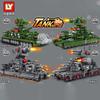 Technology Military Tank Model Building Blocks Toy Set Creative MOC KV44/99 Tanks Ornament Vehicle Bricks Toy for Boy Gifts