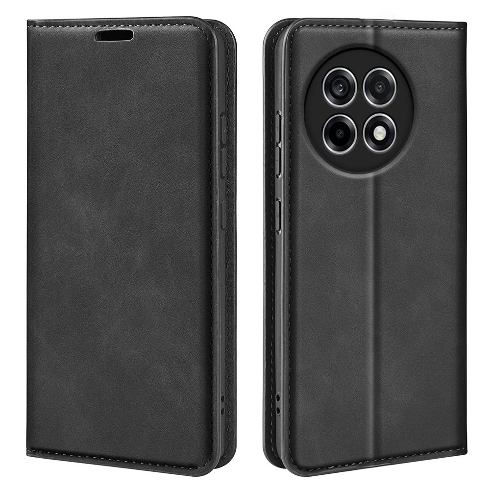 

Для OnePlus Ace 5 Pro 5G Чехол Кожаный Кошелек Обложка для Телефона Black