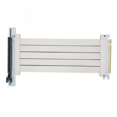 PCIe 4.0 X16 Riser Cable 90 Degree Socket Extension Cable High Speed Vertical Mount Gaming Riser